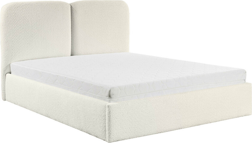 Arondel Oppbevaringsseng - Hvit/Grå/Svart