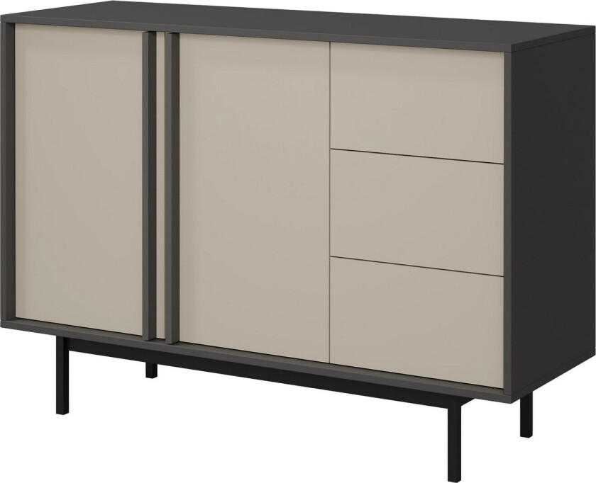 Farshian Skjenk 123x43 cm - Grå/Beige