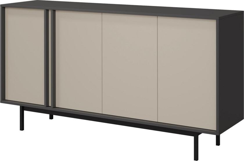 Farshian Skjenk 163x43 cm - Grå/Beige