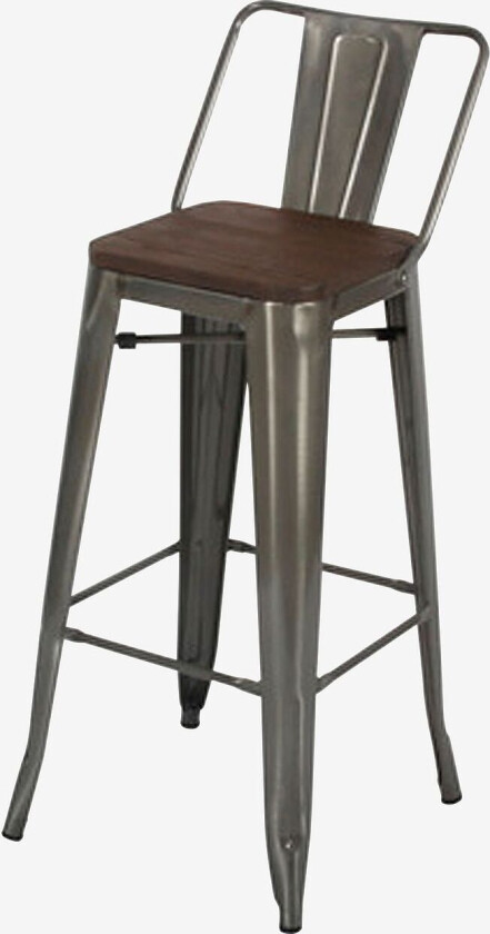 I Frankrike Barstol 2-pakning, Grå