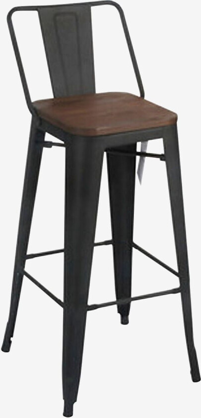 I Frankrike Barstol 2-pakning, Svart