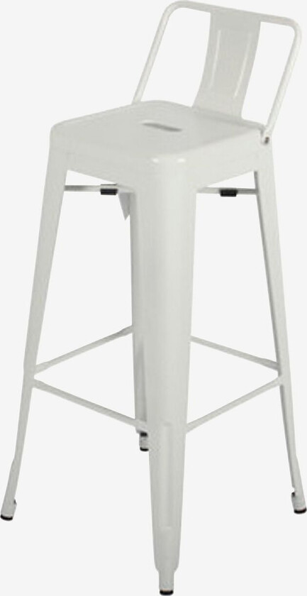 Barchair France 2-pakning, Hvit