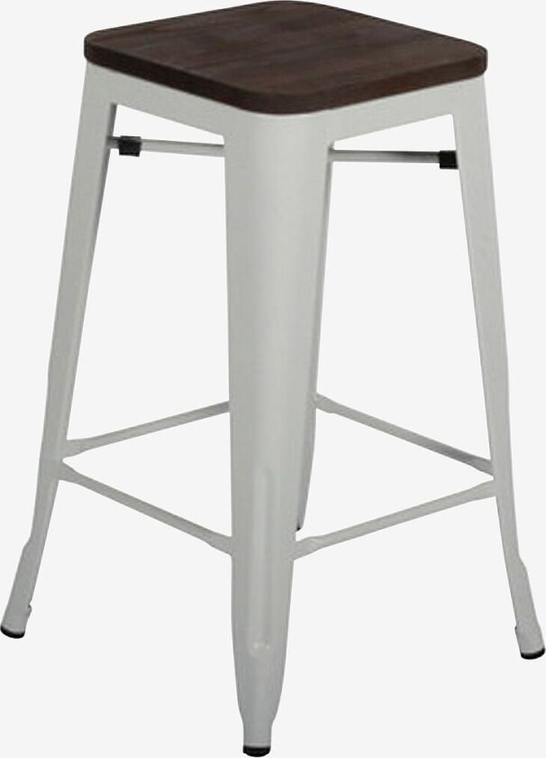 Tower Barstol 2-pakning, Hvit