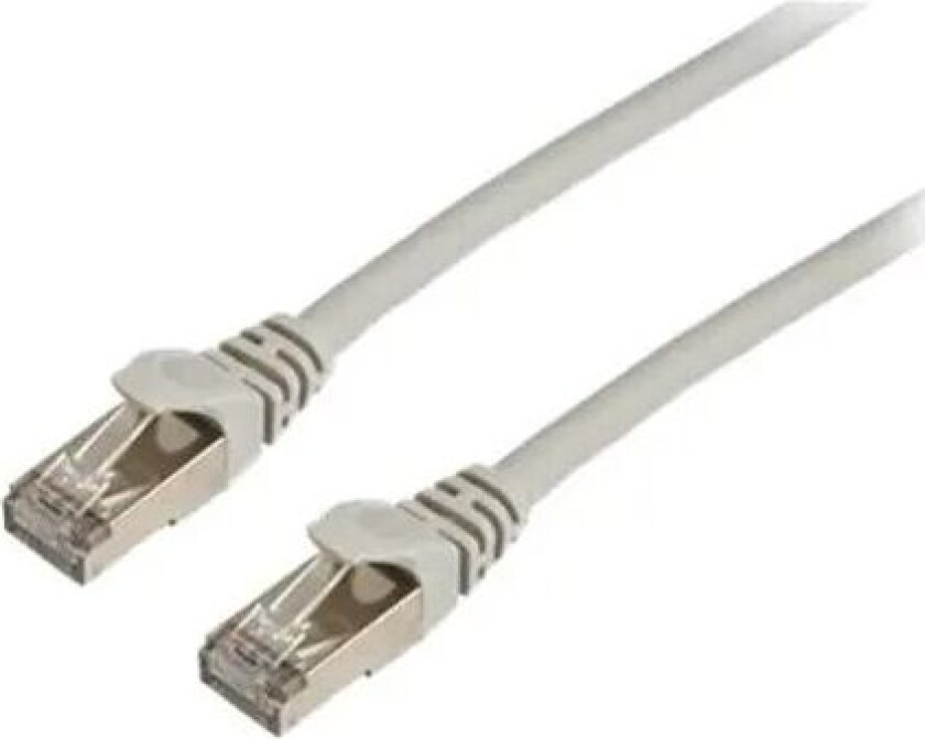 Nettverkskabel Lszh Rj-45 Rj-45 Cat 6 10m Grå