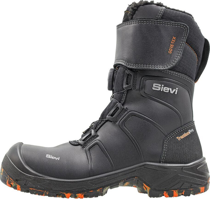 Alaska GT Roller XL+ GTX S7 Vernestøvel svart, størrelse 46 46