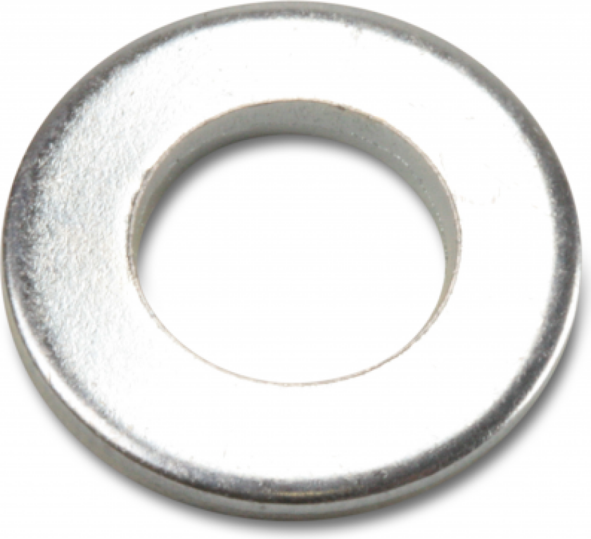 9605191 Rund skive BRB, galvanisert, 25-pakning 13 x 24 x 2 mm