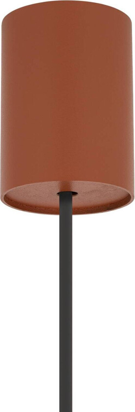 Hengelampe ZENITH, terrakotta, Ø 11 cm, metall, GU10
