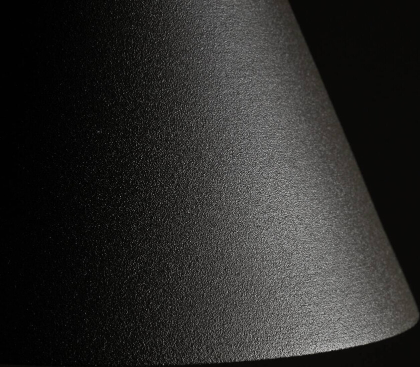 Hengelampe ZENITH, mørkegrå, Ø 11 cm, metall, GU10