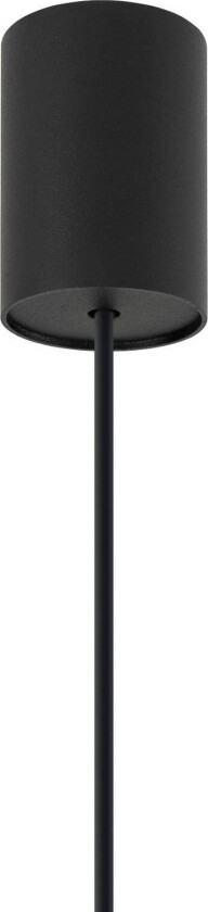 Hengelampe ZENITH, svart, Ø 11 cm, metall, GU10