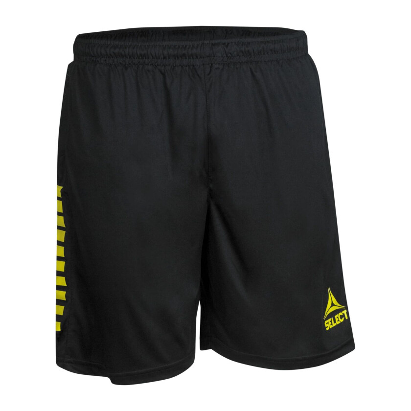 Select Player shorts Spain, shorts unisex Black/Yellow