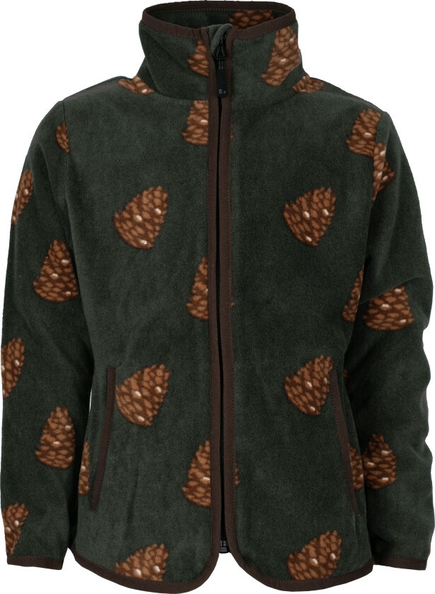 Kids' Luleå Fleece Jacket Green