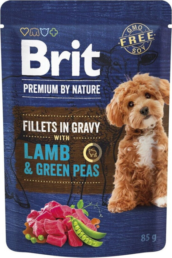 by Nature Dog Lamb & Green peas 85 g