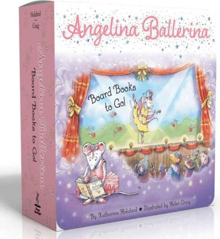 Angelina Ballerina Board Books to Go! (Boxed Set) av Katharine Holabird