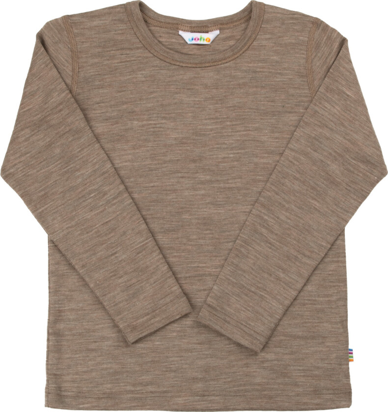 Langermet Ulltopp Med Lange Ermer Beige Melange Beige Melange-100 cm Wool Beige 100 cm Unisex