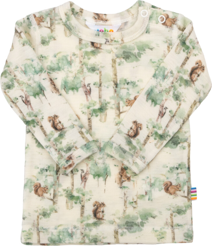 Langermet Ulltopp Med Lange Ermer Off White Off white-100 cm Wool Hvit 100 cm Unisex