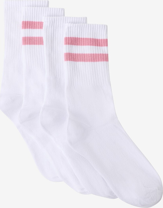 Sokker 4-pakning - Hvit