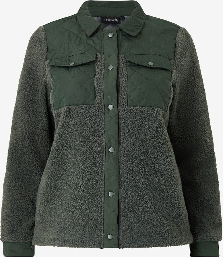 Jakke Aophelia fleece - Grønn