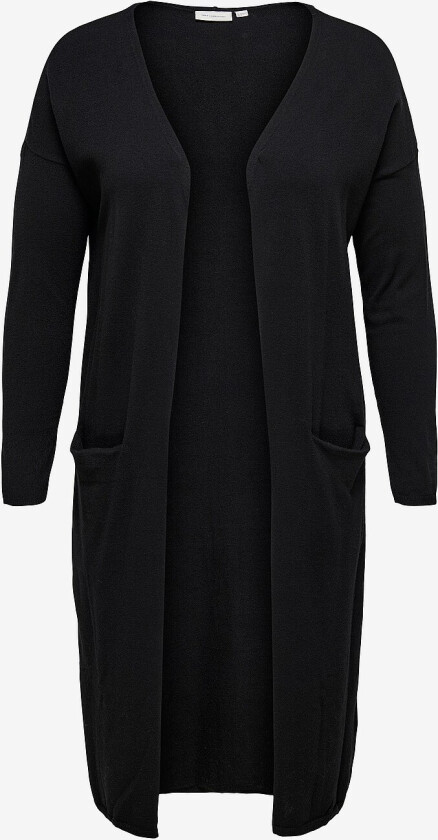 Kardigan carNew Esly LS Open Long Cardigan - Svart