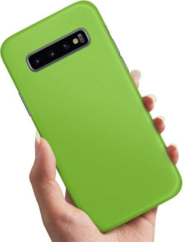 Samsung Galaxy S10 - Deksel/Mobildeksel Limegrønn