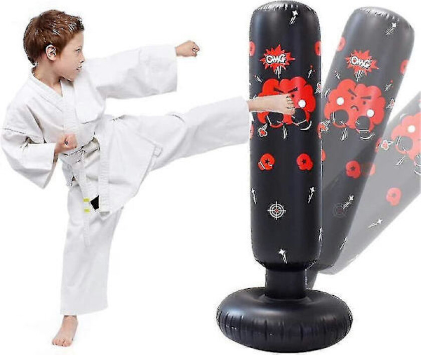 Bilde av 120cm - Oppblåsbar boksesekk for barn - For Taekwondo og Karate