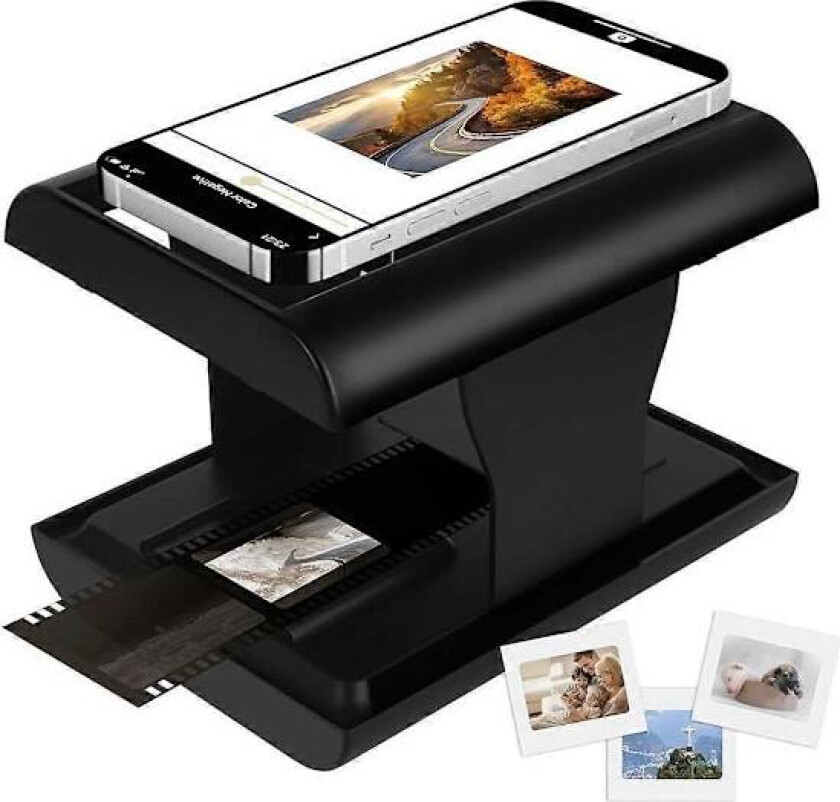 Mobil Film- og Dias Skanner, 35mm Dias- og Negativskanner med LED Bakgrunnsbelysning for Gammel Film til JP