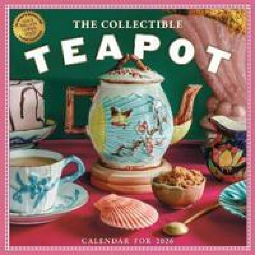 The Collectible Teapot Wall Calendar 2026