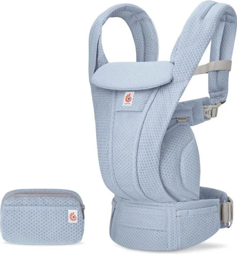 Omni Deluxe Mesh Bæreselle - Max 20kg - Serene Blue