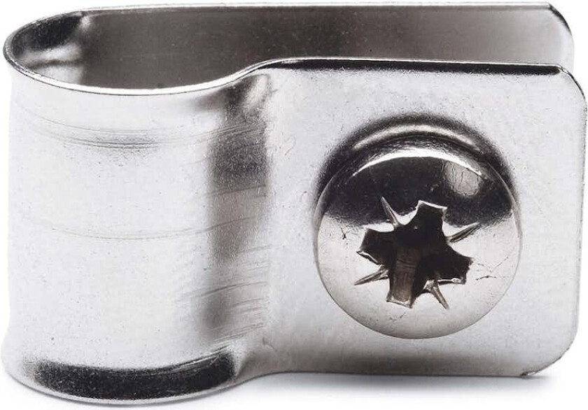 Klammer Bårebo Med Metallskrue Rustfri