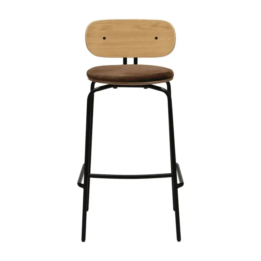 Curious Barkrakk eik/svart Teddy Brown