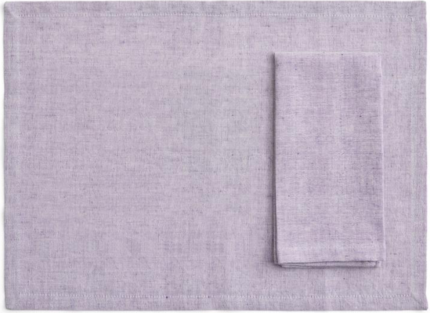 Tavolo bordbrikke/serviett 4-pakning Soft purple