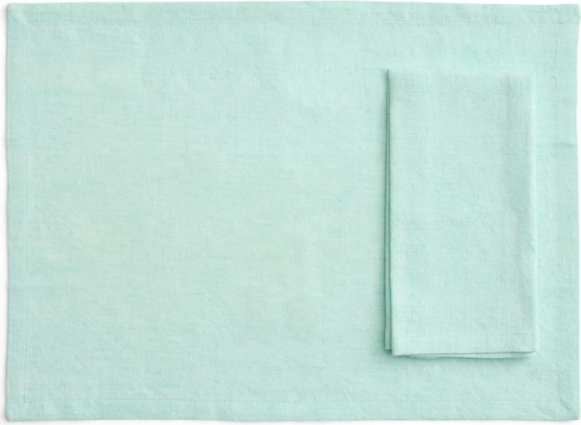 Bilde av Tavolo bordbrikke/serviett 4-pakning Soft mint