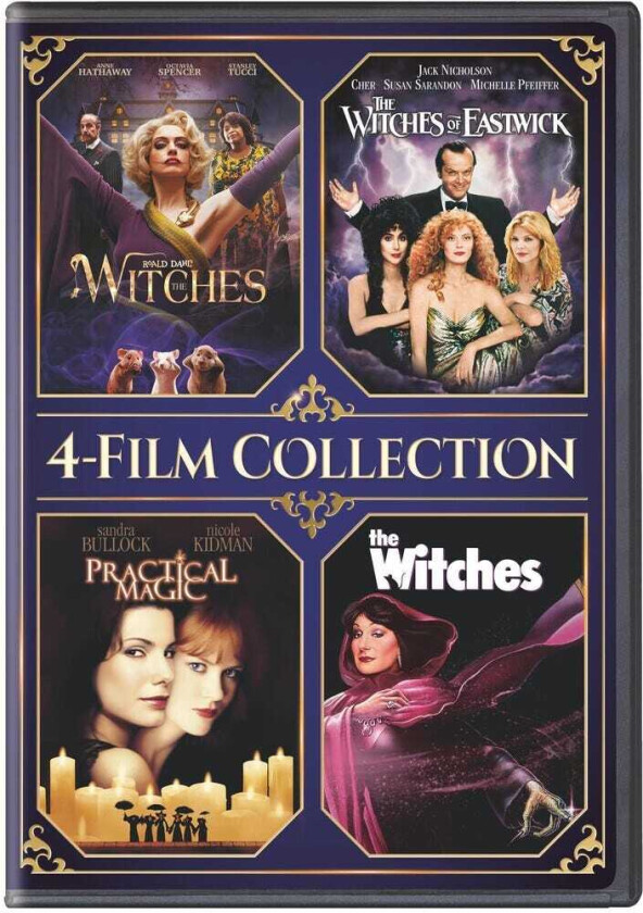Witches 4 Film Collection DVD