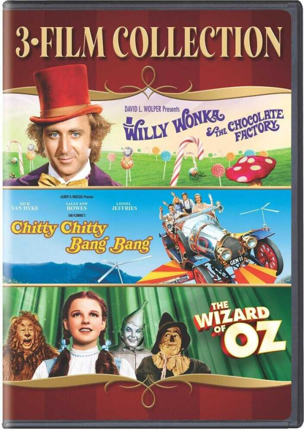 Bilde av Chitty Chitty Bang Bang / Willy Wonka & Chocolate DVD