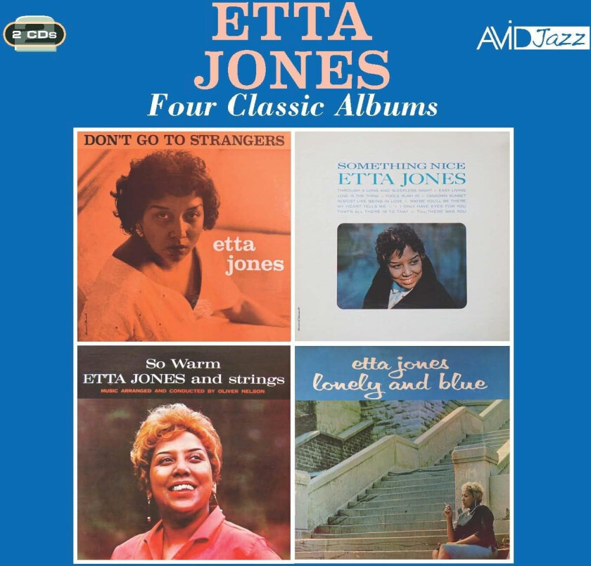 Etta Jones Four Classic Albums (Don't Go To Strangers / Something Nice / So Warm / Lonely & Blue) CD