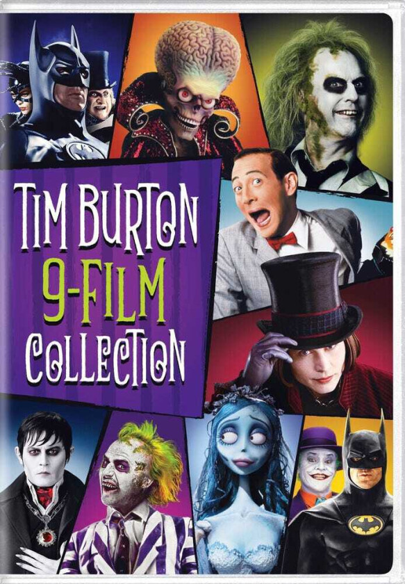 Bilde av Tim Burton 9Film Collection DVD
