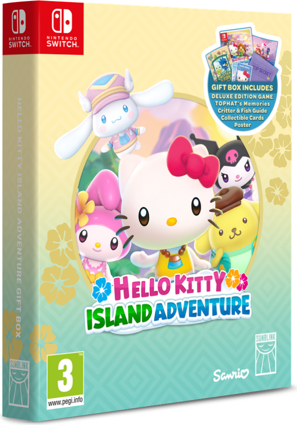 Hello Kitty Island Adventure Gift Box Spill