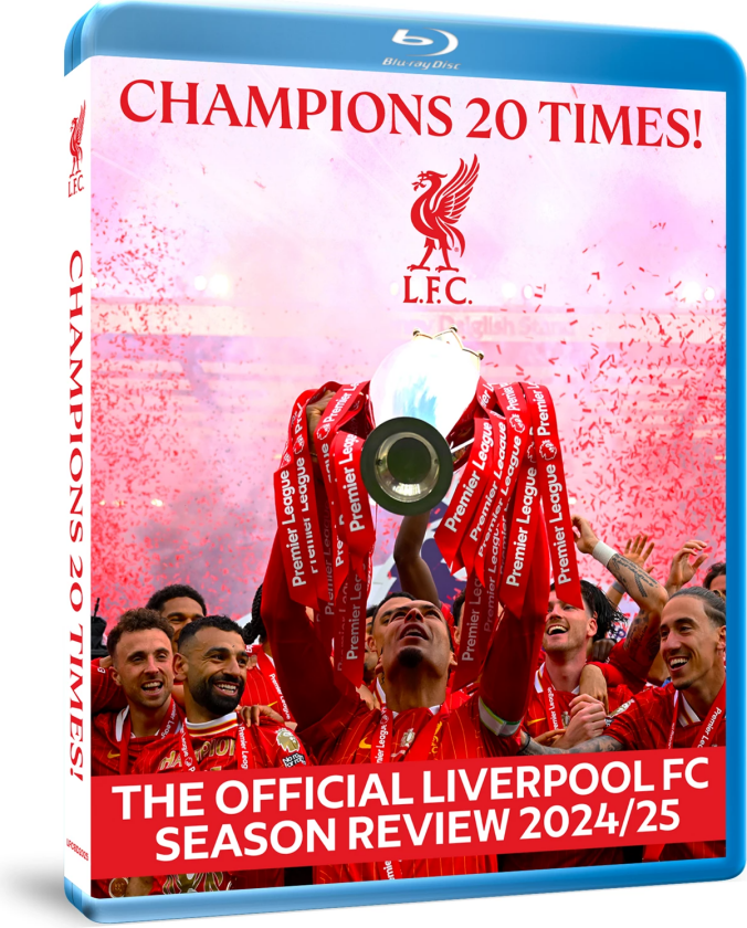 Liverpool FC: The Official Season Review 2024/25 Bluray