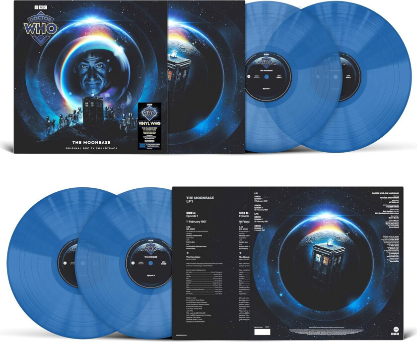 Doctor Who, Patrick Troughton Doctor Who: The Moonbase LP/Vinyl