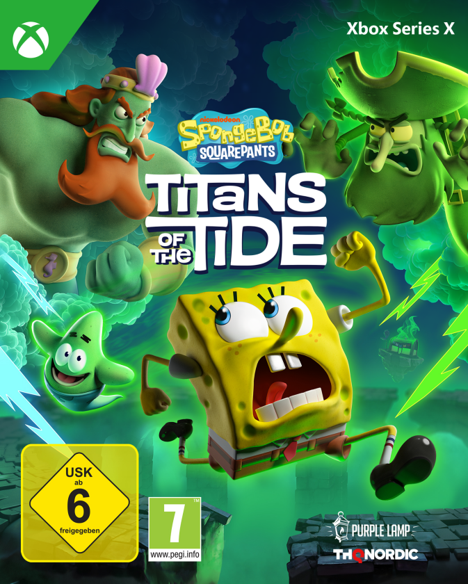 Spongebob Titans of the Tide Spill