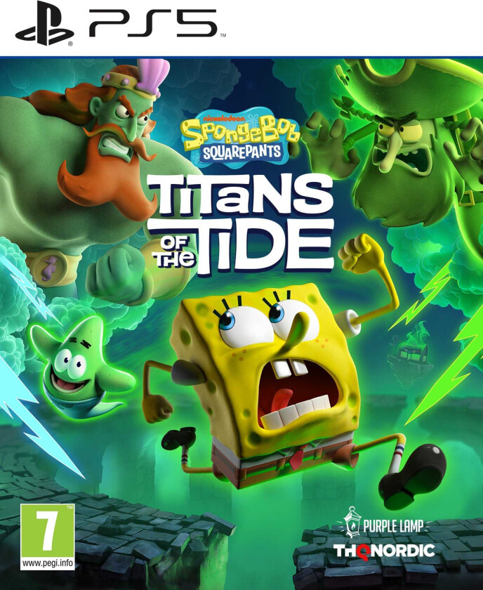 Spongebob Titans of the Tide Spill