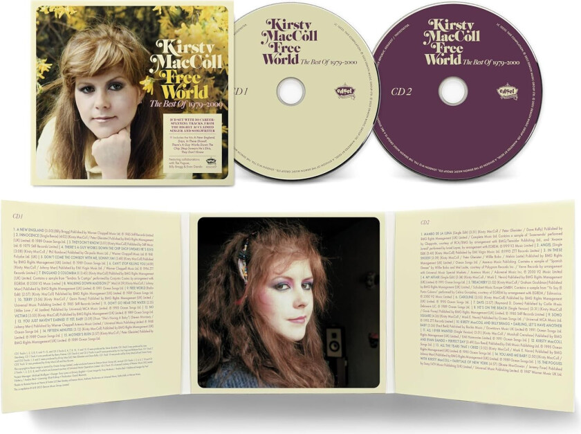 Kirsty MacColl Free World The Best Of Kirsty MacColl 19792000 CD