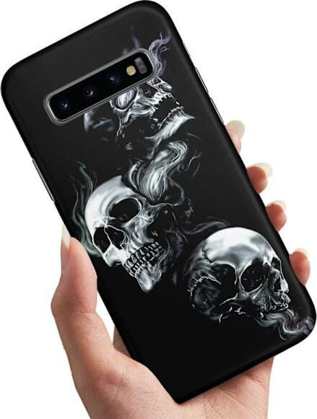 Samsung Galaxy S10 Plus - Deksel/Mobildeksel Skulls