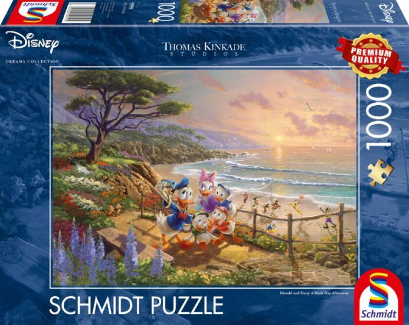 - Thomas Kinkade: Disney - Donald&Daisy A Duck Day Afternoon (1000 pieces) (SCH9515)