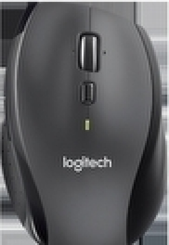 M705 - Mus - høyrehendt - laser - 7 knapper - trådløs - 2.4 GHz - USB trådløs mottaker