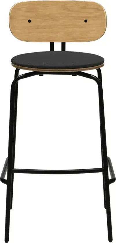 Curious Barkrakk eik/svart Shadow