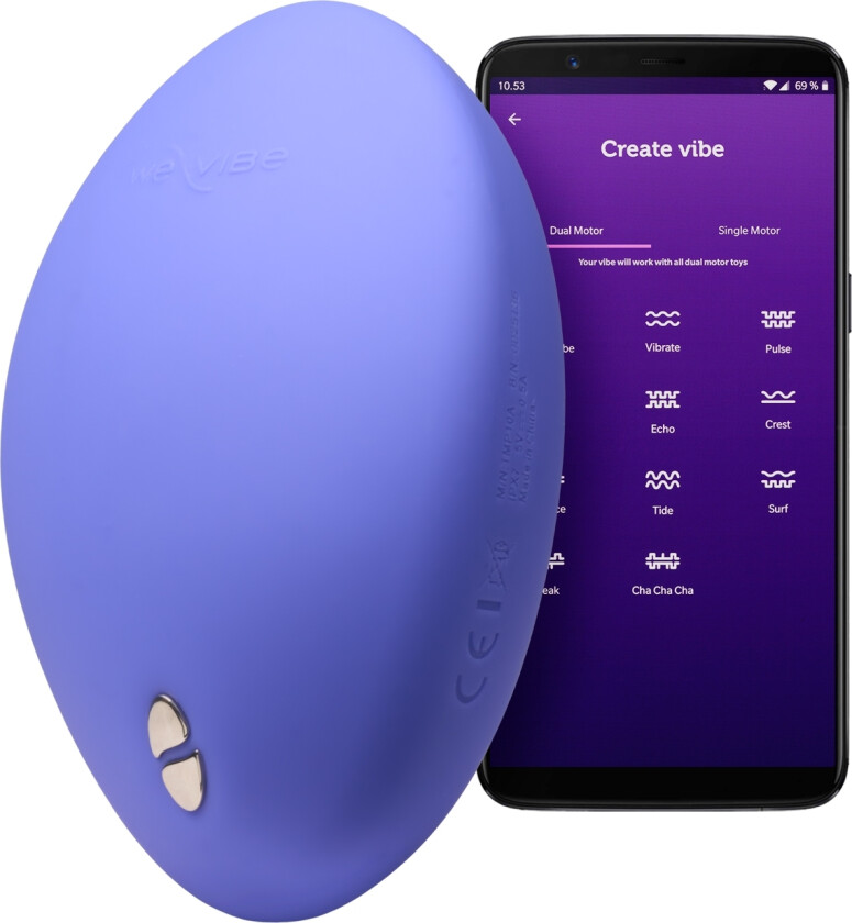 Temp Varmende og Kjølende Klitorisvibrator - Lilla