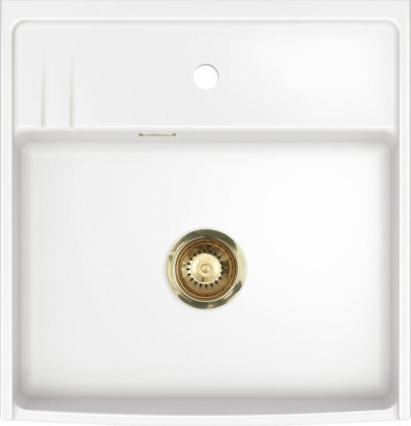 Bilde av Kentro 60 kjøkkenvask, 59,5x61,8 cm, hvit