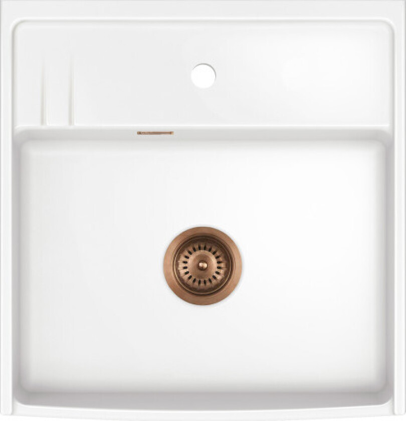 Bilde av Kentro 60 kjøkkenvask, 59,5x61,8 cm, hvit