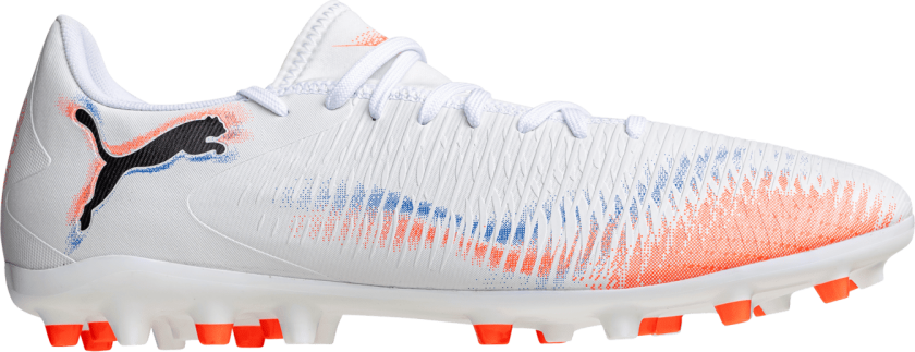 FUTURE 8 Play MG, fotballsko gress og kunstgress, unisex Puma White-Puma Blac