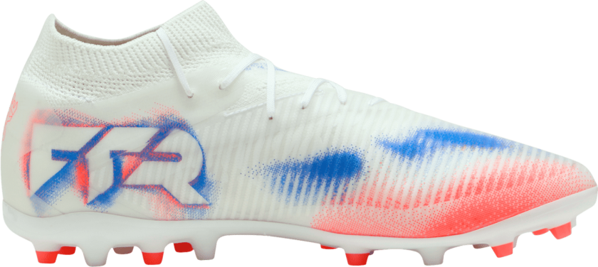 FUTURE 8 Pro MG, fotballsko gress og kunstgress, unisex Puma White-Puma Blac